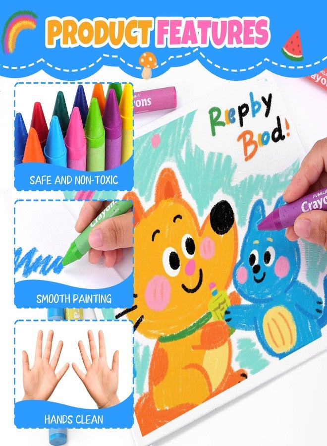 FUMILE 300 Pack Jumbo Crayons Bulk for Toddlers 1-3.10 Colors Washable Unbreakable Toddler Crayons for Toddler Coloring,Bulk School Supplies,Restaurants,Party Favors,Stocking Stuffers,Preschool Must Haves - Image 3